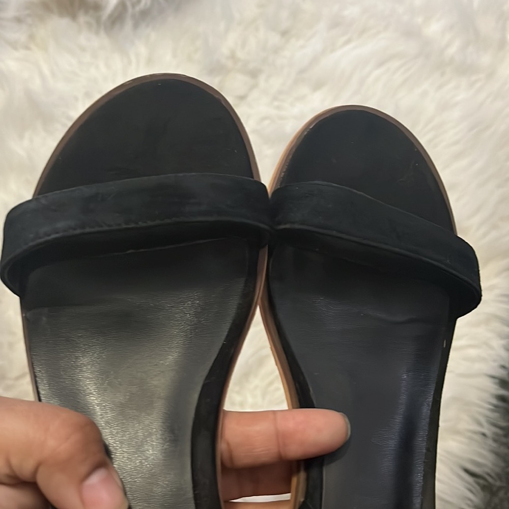 Steve Madden Suede Tie Up Block Heel - image 7